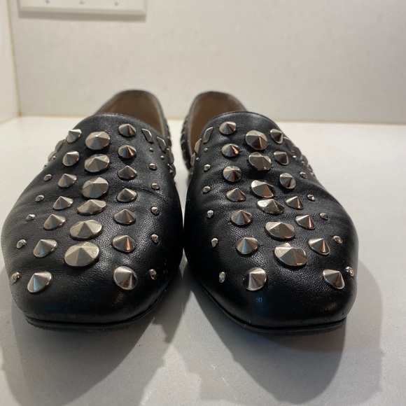 Like NEW Jimmy Choo leather flats with grommets 8 - Picture 9 of 10